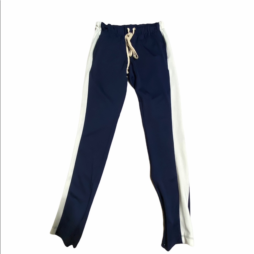 Navy Retro Track Pants